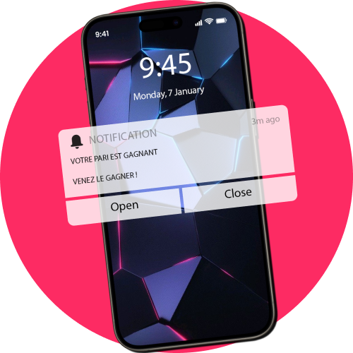 Le système de notification de l'application Seven Casino vous permettra de rester au courant des résultats sans ouvrir l'application.