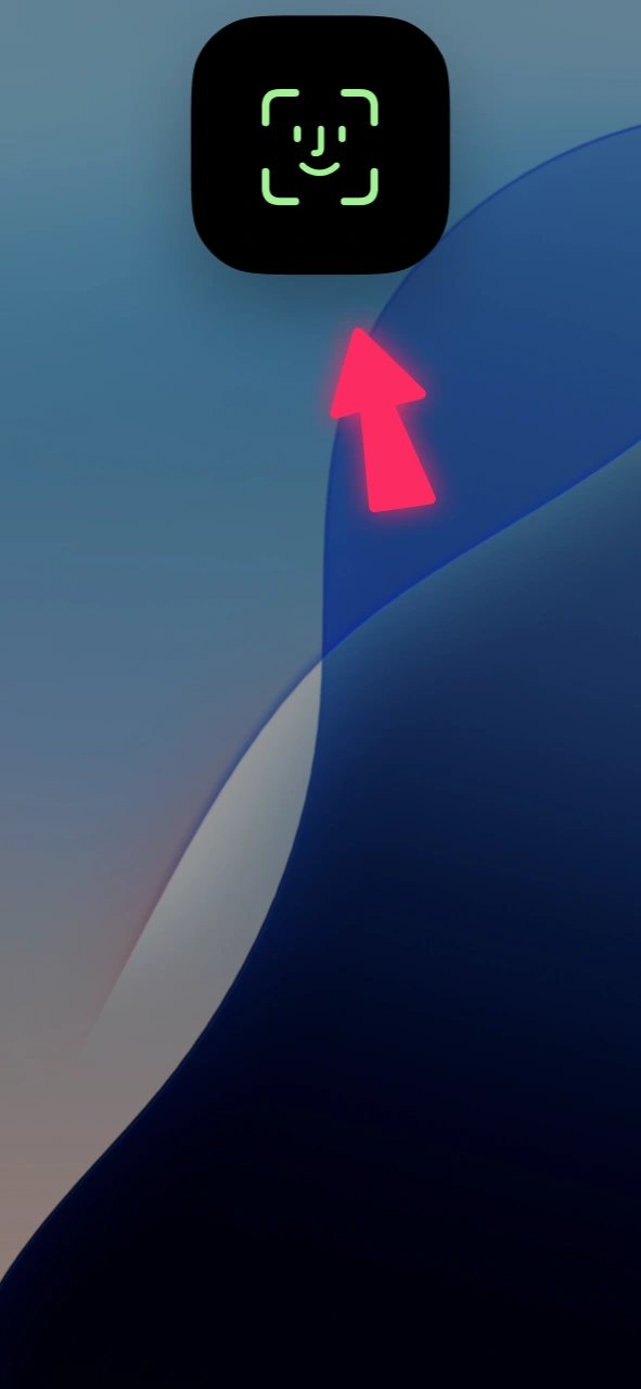 Veuillez vérifier votre Face ID pour télécharger l'application iOS Seven Casino.