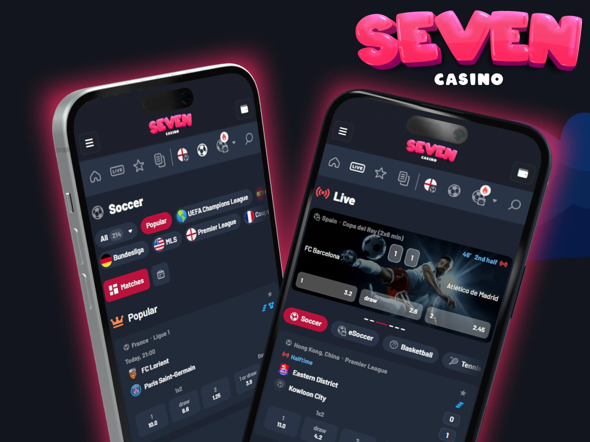 Téléchargez l'application Seven Casino depuis notre site web pour une utilisation encore plus pratique sur votre appareil mobile.