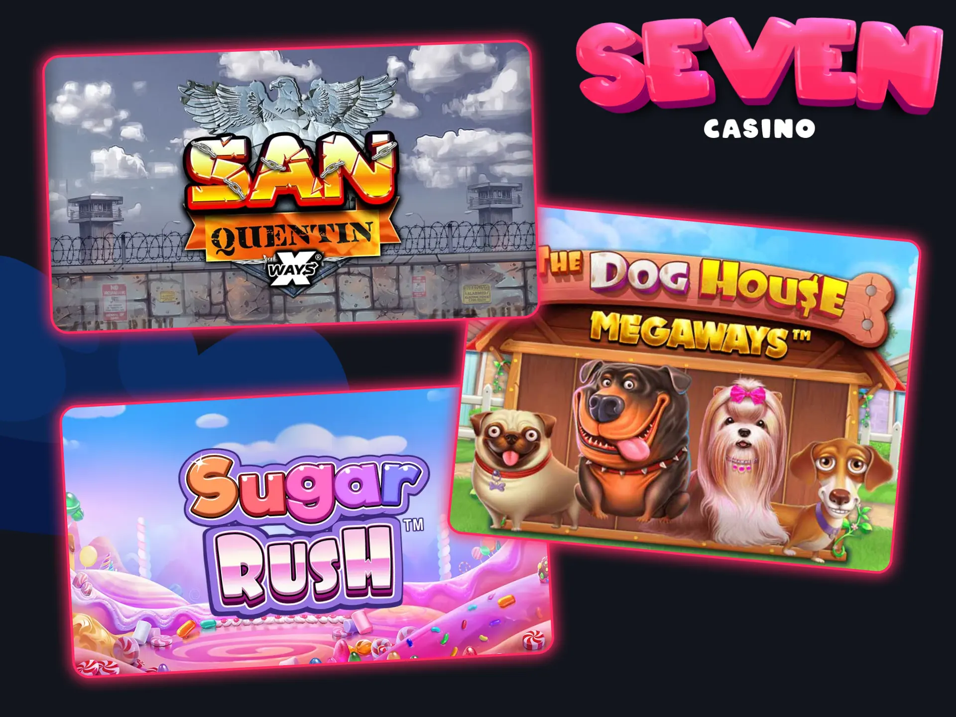 Vous pouvez vous essayer à de nouveaux jeux grâce à Bonus Buy at Seven Casino.