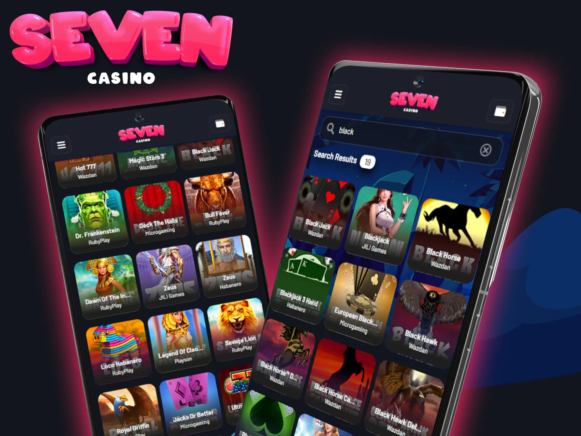 L'application mobile Seven Casino rend le jeu plus pratique et accessible.